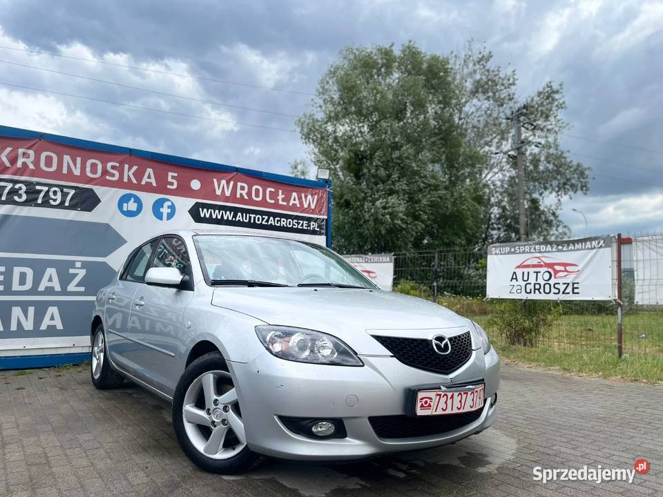 Mazda 3 16 Benzyna Klimatyzacja Elektryka 3 dolnośląskie Wrocław