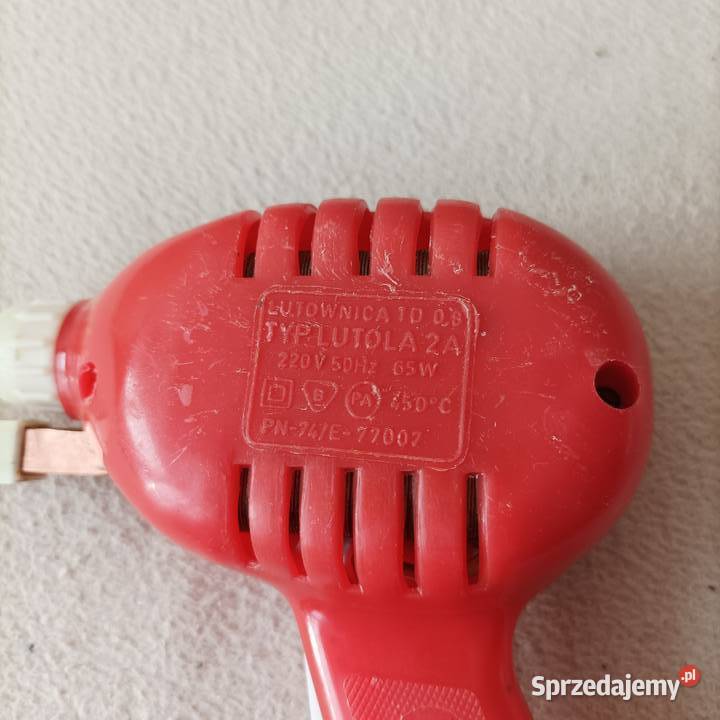 Polska lutownica transformatorowa Lutola 2A 65W