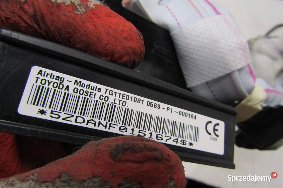 KURTYNA POWIETRZNA AIRBAG LEWA LEWE CITROEN C1