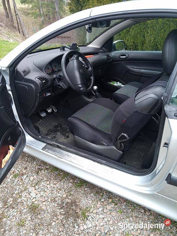 Peugeot 206CC bez korozji 212 kabriolet nieuszkodzony Głogoczów