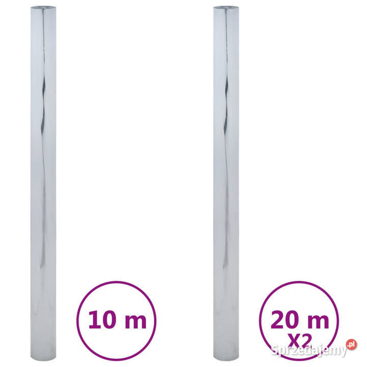 Folie okienne odblaskowe 3 srebrne PVC WM3208993 Warszawa