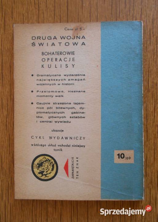 Żółty Tygrys Spadochrony Arnhem 1069 lubelskie Parczew