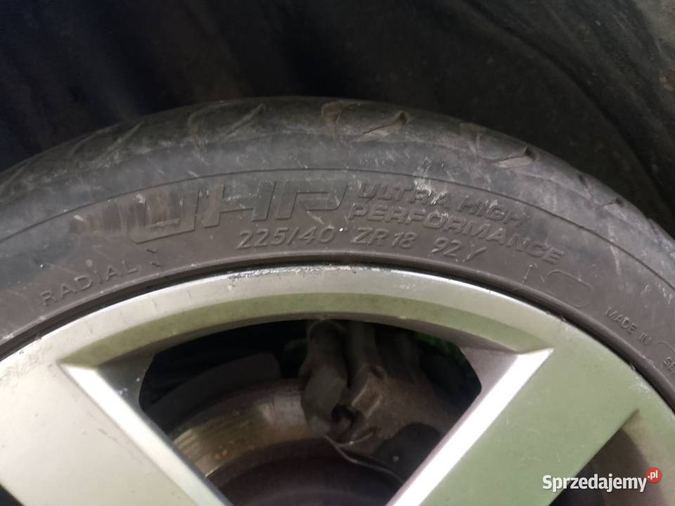Alufelgi 18 5x108 z oponami 2254018 Końskie
