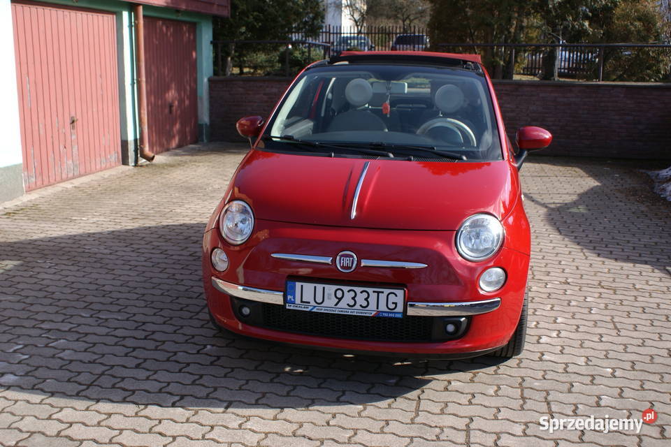 Fiat 500 Cabrio 13 Super Stan Możliwa Zamiana 500 Białystok sprzedam