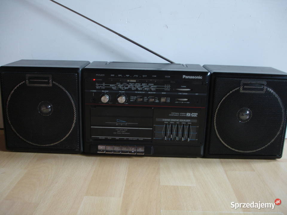 Radiomagnetofon PANASONIC RXC32 lubuskie Zielona Góra