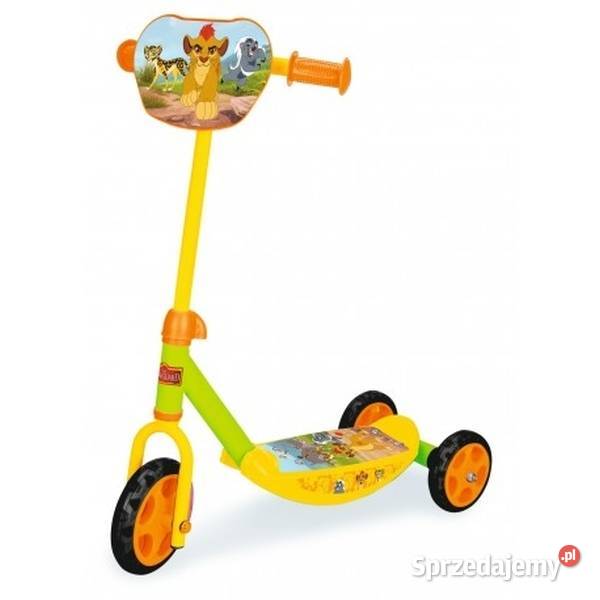 HULAJNOGA TRÓJKOŁOWA KRÓL LEW DISNEY SMOBY podlaskie sprzedam