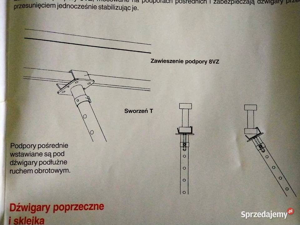 Głowice podpory systemu VARIOMAX Huennebeck mazowieckie Wyględy