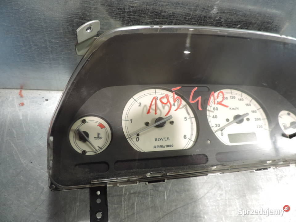 LICZNIK ZEGARY ROVER 25 20 D Liczniki i zegary małopolskie