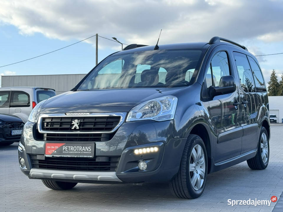 Peugeot Partner 16 HDI 120 LED Nawigacja Kamera ASR (kontrola trakcji) Mrągowo sprzedam