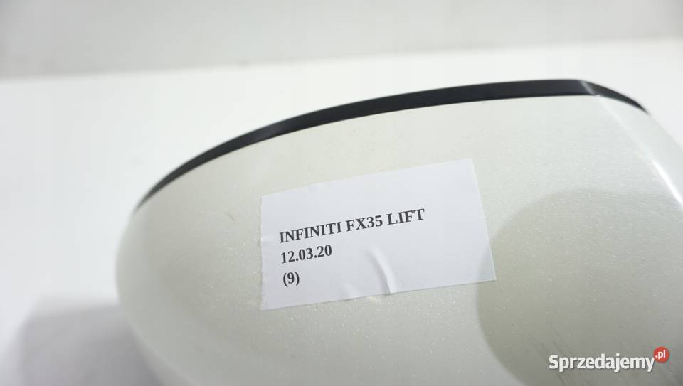 LUSTERKO PRAWE INFINITI FX35 FX45 LIFT Części Nowy Tomyśl