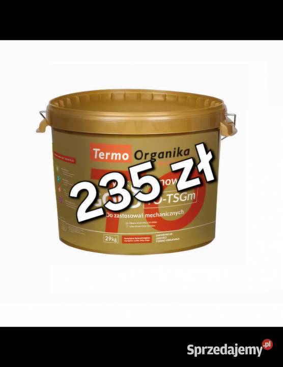 Tynk silikonowy Termo Organika GOLD TOTSGm 29 Choszczno