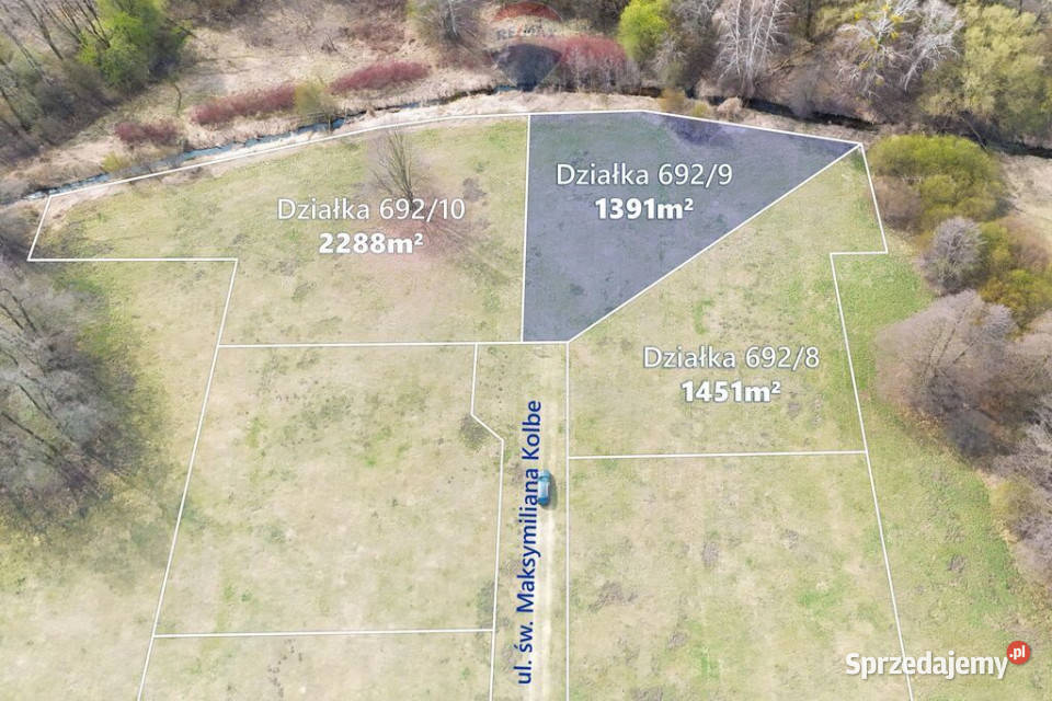 Działka budowlana 1391m2 z WZ gm Jaktorów 32m Budy Zosine sprzedam