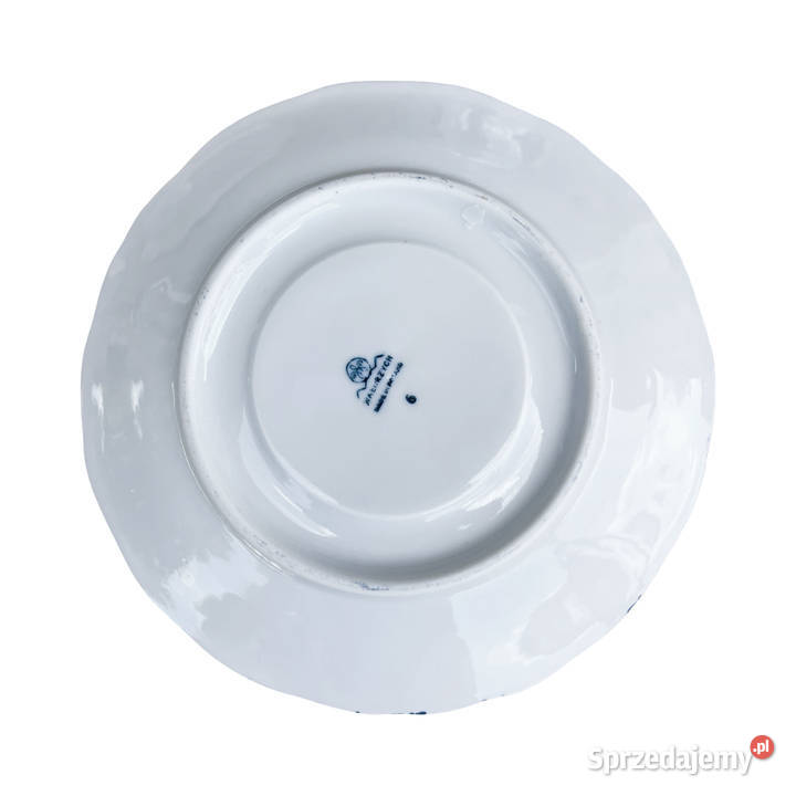 Pomarańczowy Zestaw śniadaniowy marmurkowy Warszawa sprzedam