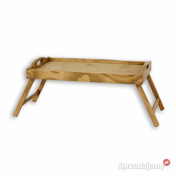 Drewniana taca śniadaniowa rozkładana COS 14 Tace i stoliki Maków Podhalański