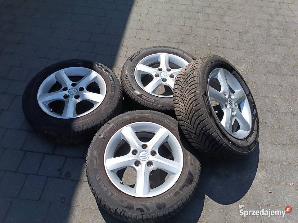 Komplet kół Suzuki SX 16 5x1143 opony Posada