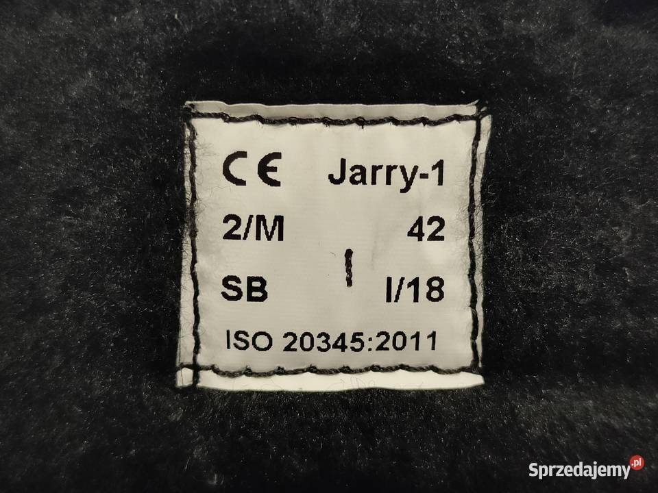 Nowe Trzewiki Robocze Jarry1 SB r 42 Buty inna Moda i Styl Białośliwie