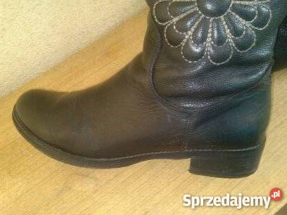 Włoskie buty kozaki oficerki VENEZJA 41 Katowice sprzedam