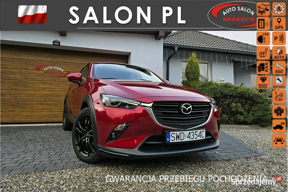 Mazda CX3 automat Full Led 100000km Rydułtowy