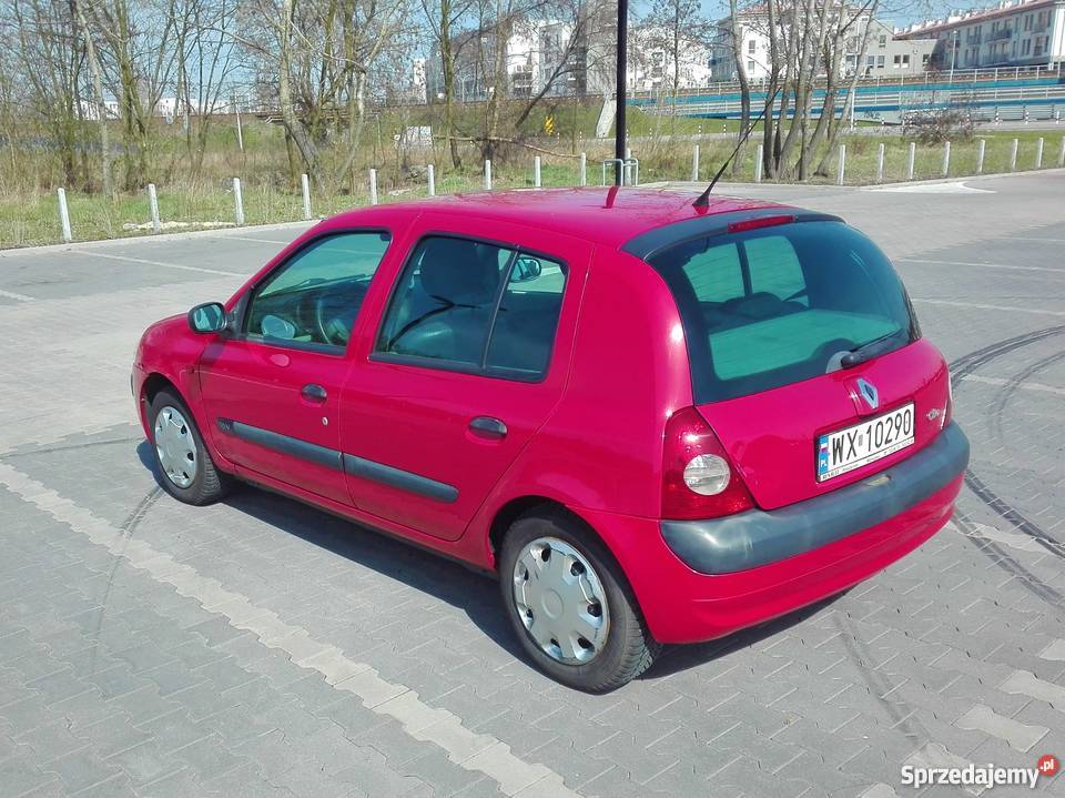 SPRZEDAM ZAMIENIĘ Renault Clio II 12 16V 2002 Clio Warszawa