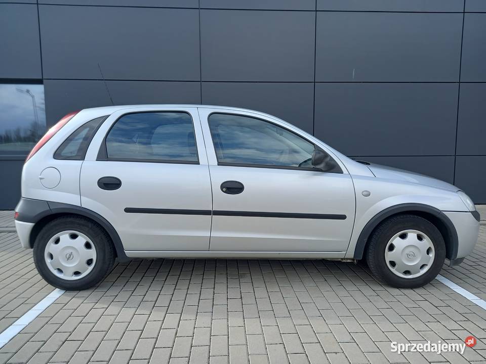 OPEL CORSA C 10 Ecotec Przebieg 78tkm Garażowany radio Gliwice