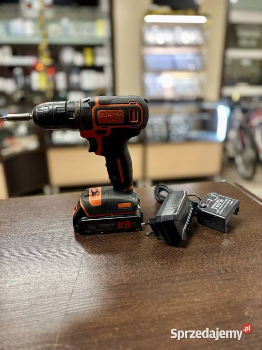 Wiertarkowkrętarka bezudarowa BlackDecker Elbląg