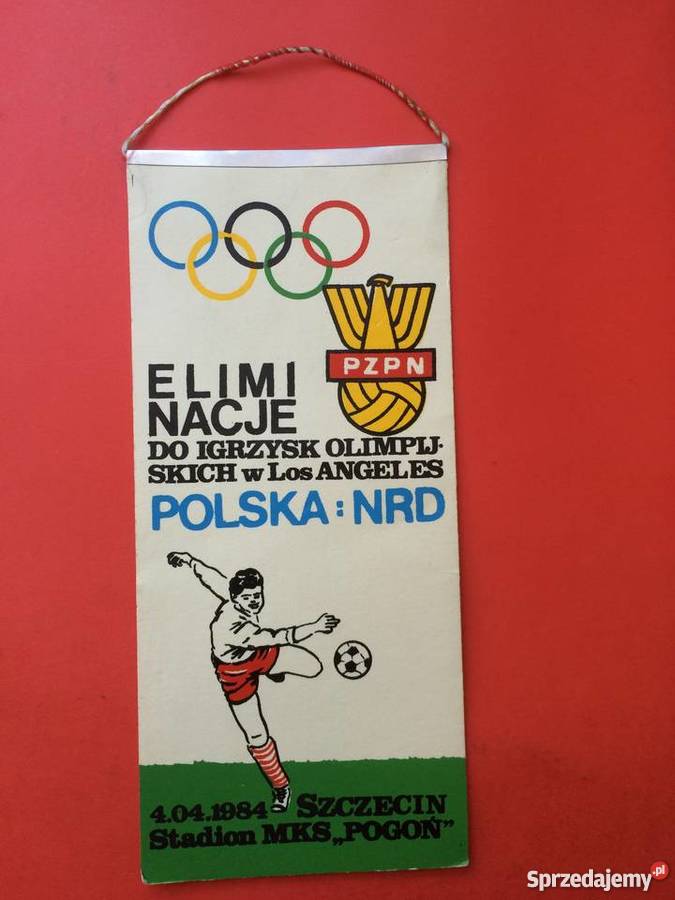 270 Proporczyk meczu Antykwariat Szczecin