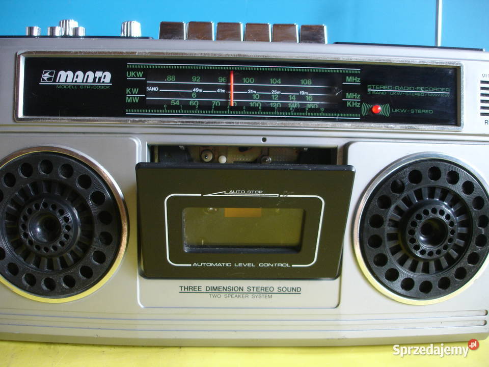 Radiomagnetofon MANTA STR3030 Zielona Góra