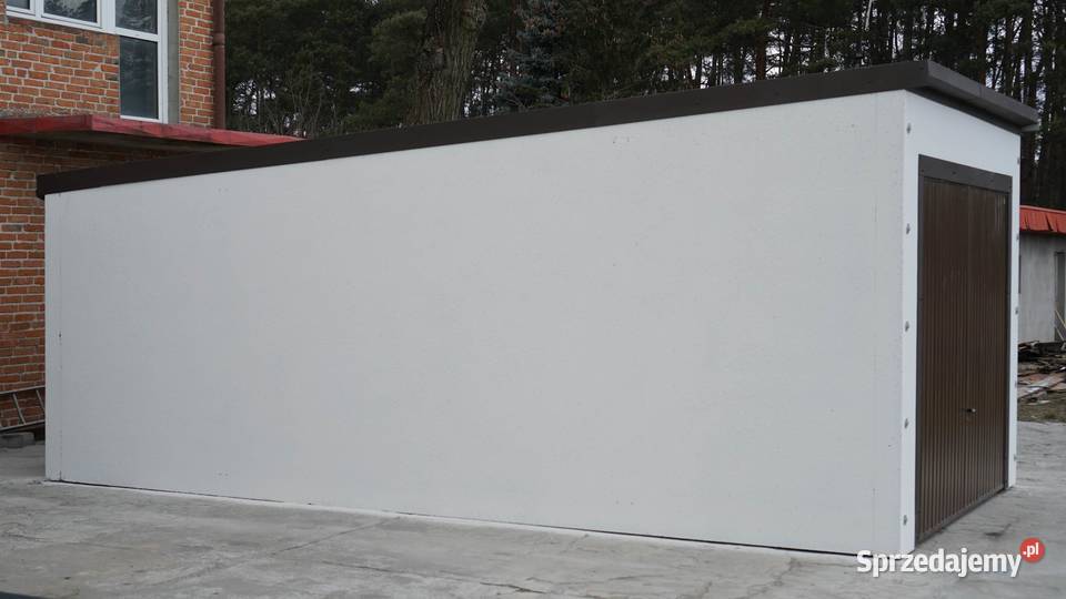 Garaż betonowy płyty żelbetowe łódzkie Bełchatów