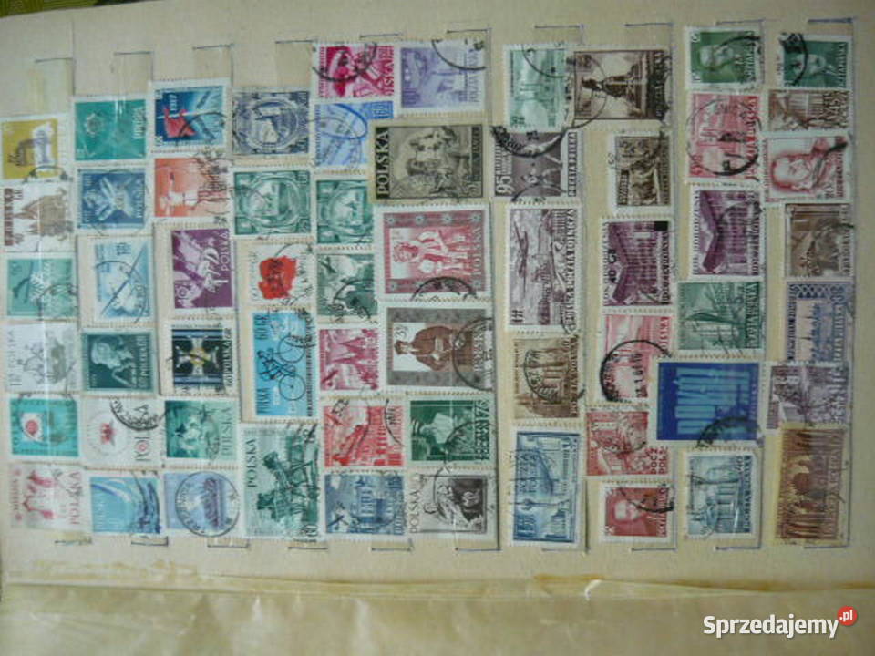 Znaczki kasowane lata 60 Kolekcje śląskie Myszków
