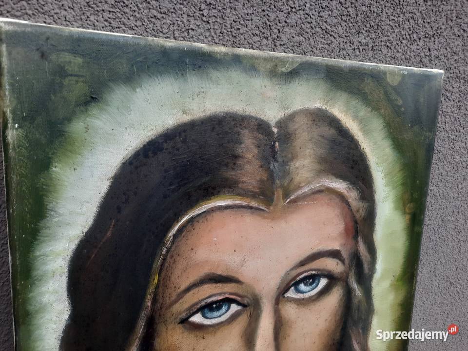 Obraz olej na płótnie Jezus 405x605 Tczew