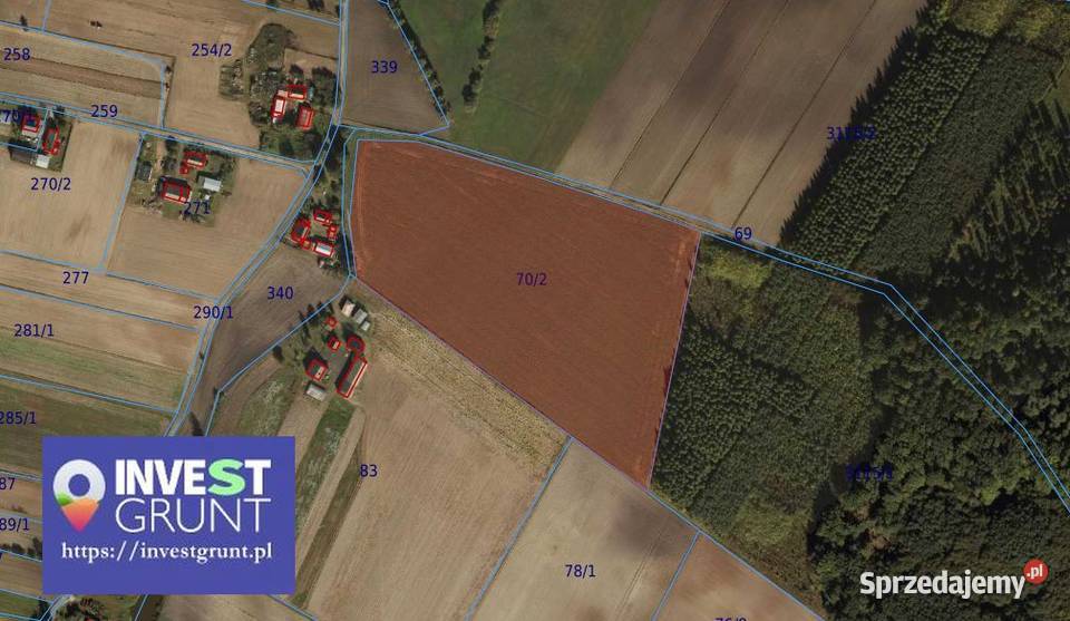 1837 ha grunty rolne przetarg na dzierżawę Wynajem kujawsko-pomorskie Skurgwy