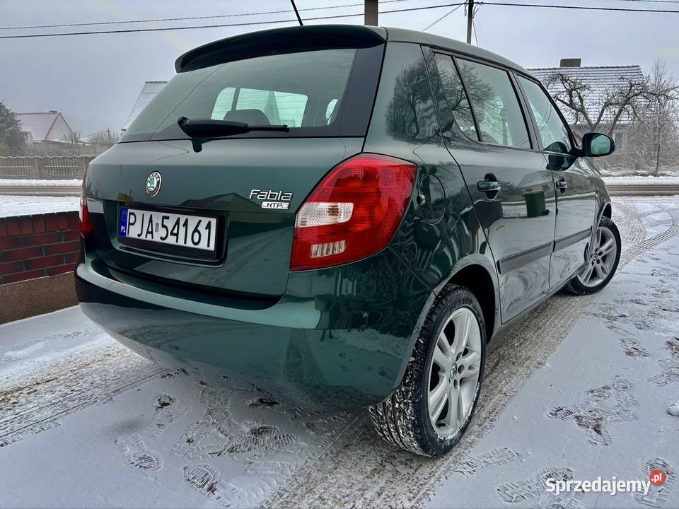 Skoda Fabia II 12 Benz Klima Grzane Fotele benzyna Jarocin sprzedam