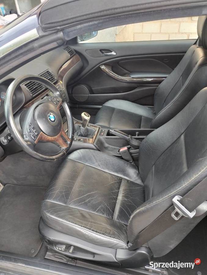 BMW E46 Cabrio Orientblau Piękna Suchy Las