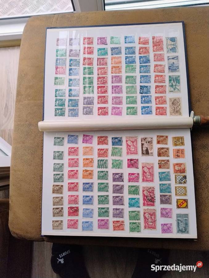 Znaczki francuskie 1954r małopolskie Kraków