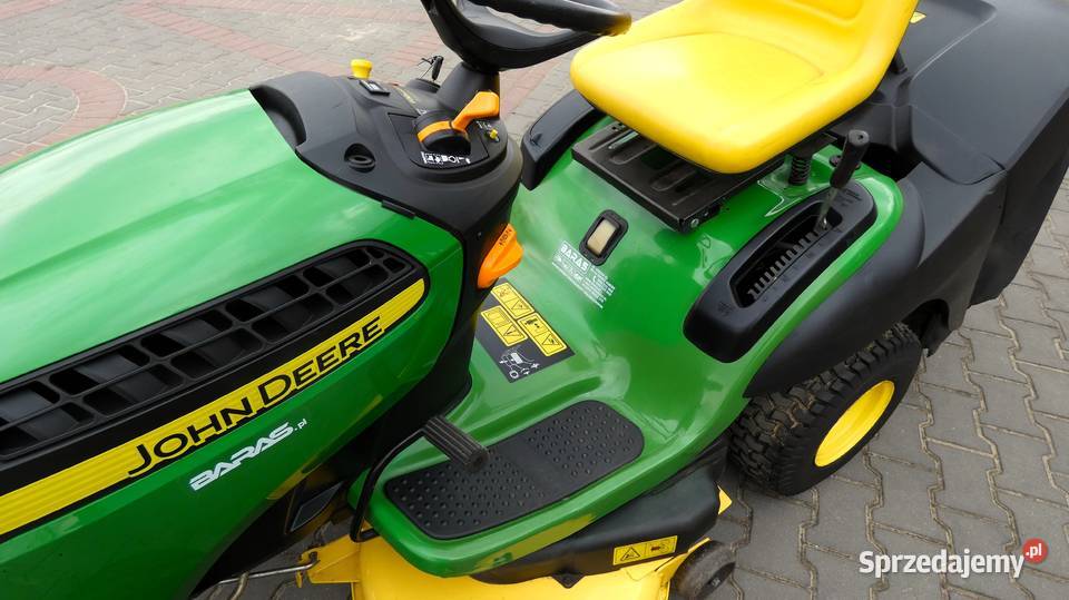 Traktorek kosiarka John Deere X155R BS 2 łódzkie
