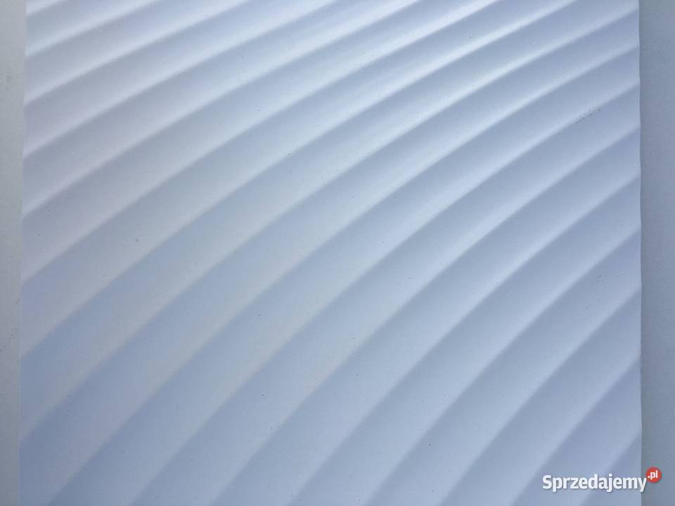 Glazura płytka ścienna raw wavy white str 30x90 Płytki ścienne Reguły
