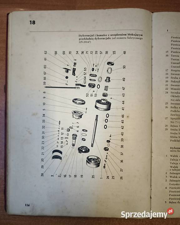 Katalog części zamiennych ZETOR 25 25A 25K