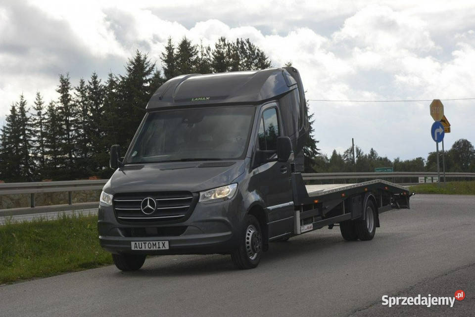 Mercedes Sprinter autolaweta 55 t tachograf centralny zamek Sędziszów Małopolski