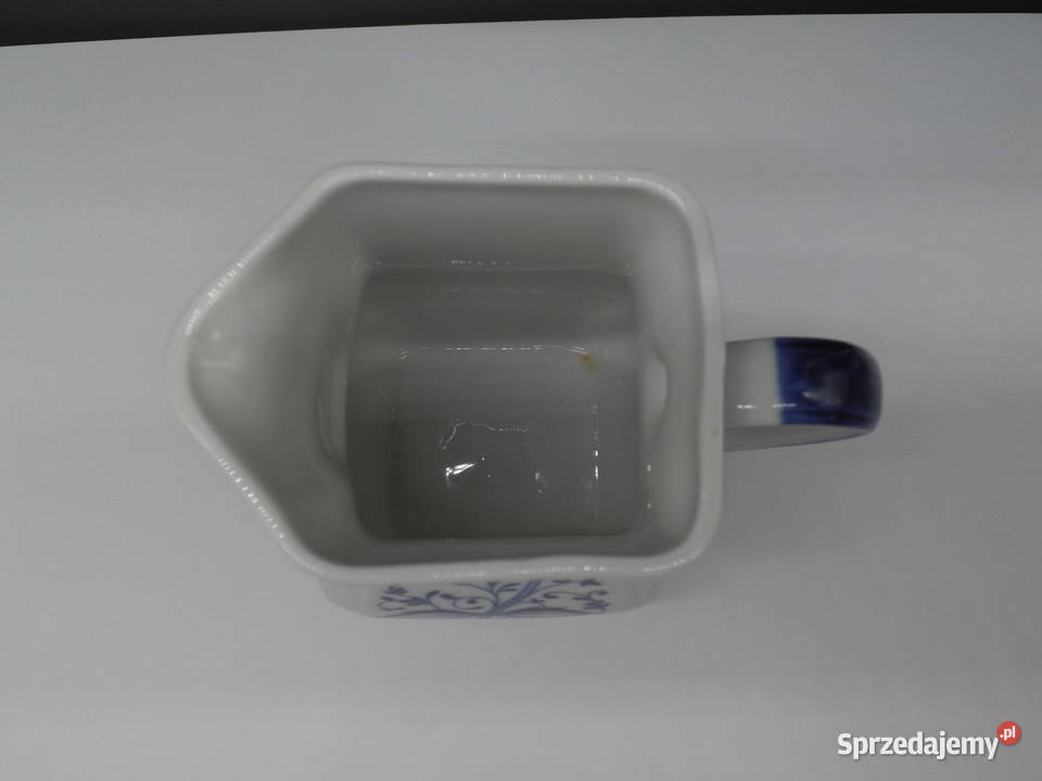 Porcelanowy Dzbanek Wzór Cebulowy na Sok Wodę Porcelana i szkło Raszków
