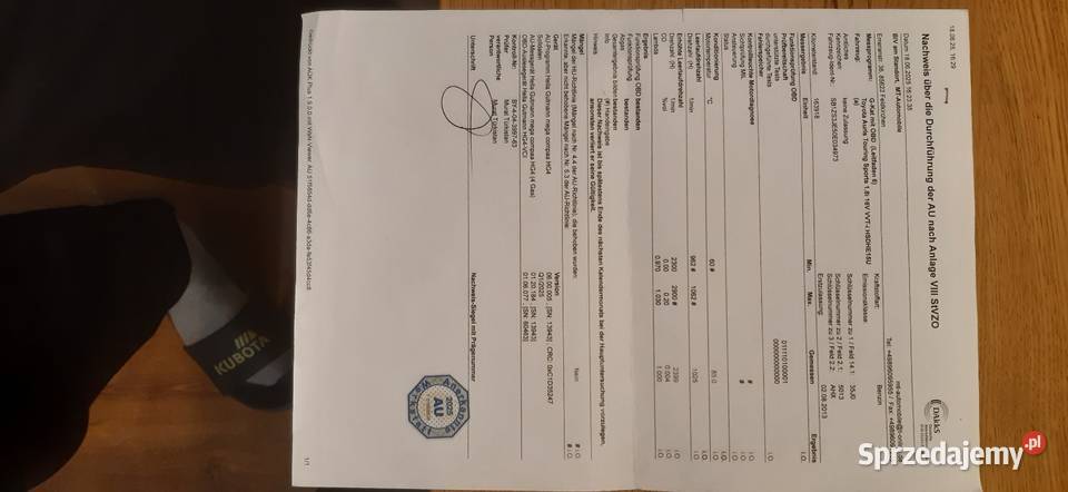 Toyota Auris Toyota Auris 18 VVTi Hybrid Strart ABS Pieszyce