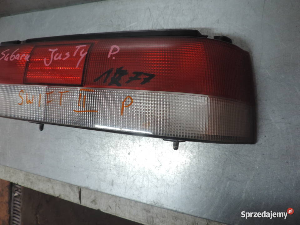 LAMPA PRAWA TYLNA TYŁ SUZUKI SWIFT 2 HB małopolskie Nowy Sącz sprzedam