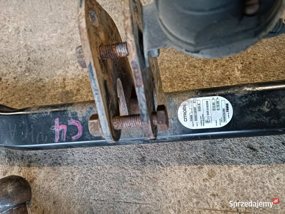 Hak citroen C4 Picasso 2 osobowe Włodawa