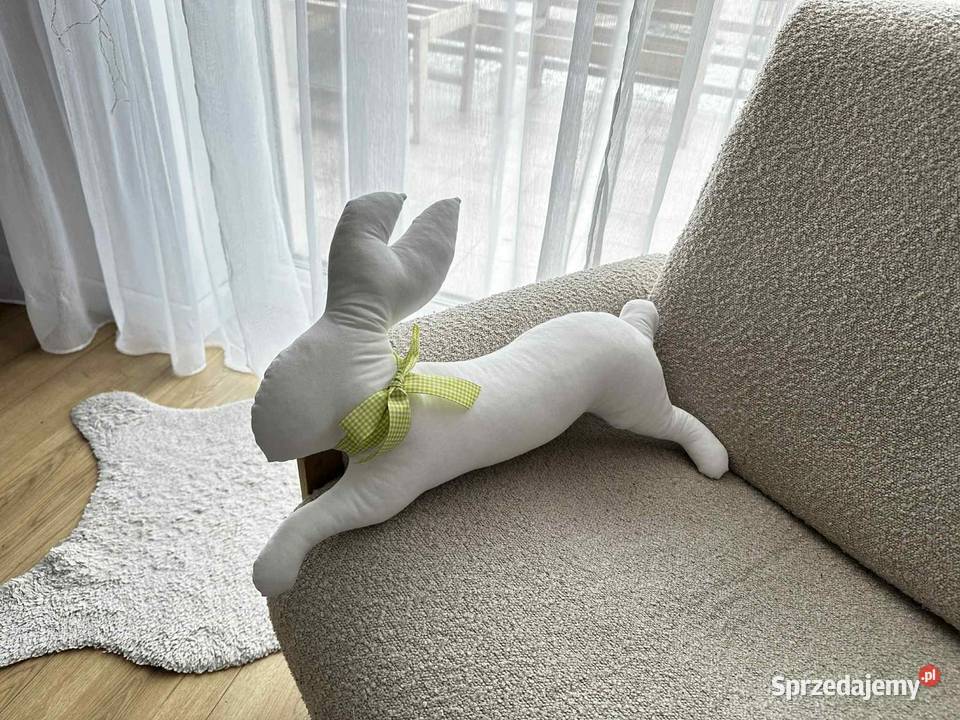 Poduszka dekoracyjna królik podkarpackie Boreczek