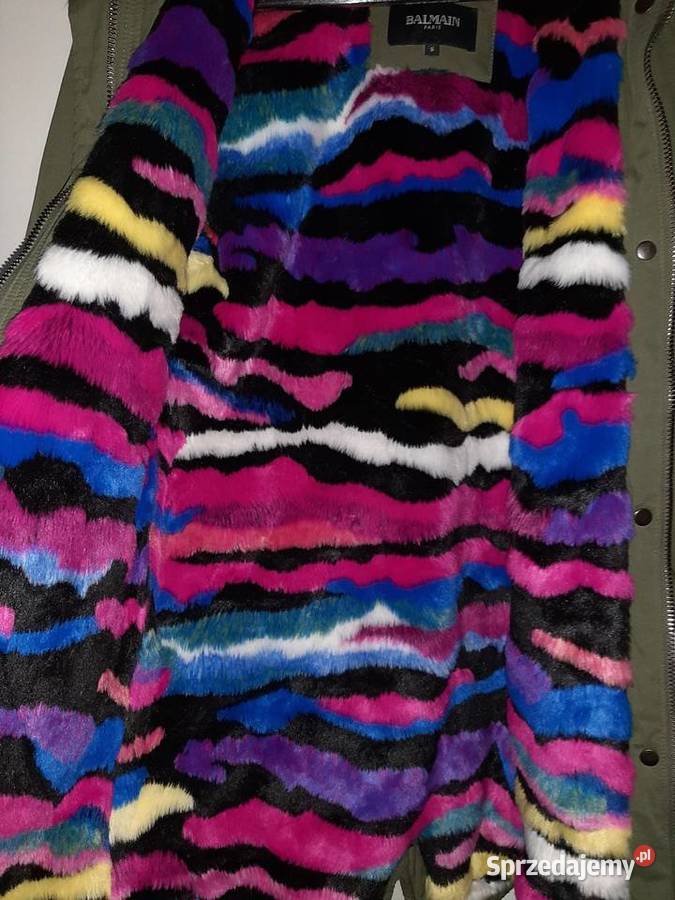 BALMAIN Paris parka Sosnowiec