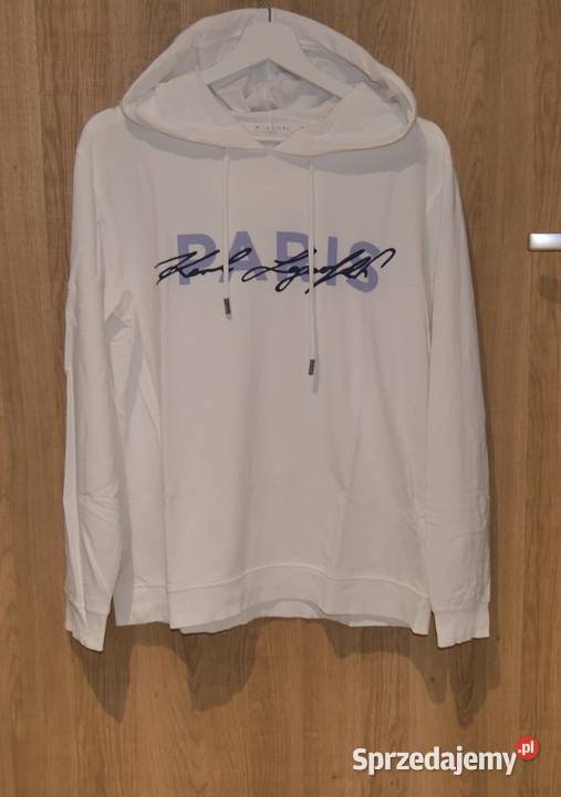 Karl Lagerfeld świetna cienka bluza 38 M biały Wrocław