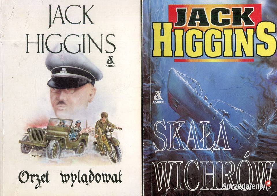 Skała wichrów Orzeł wylądował Jack Higgins Rok wydania 1993
