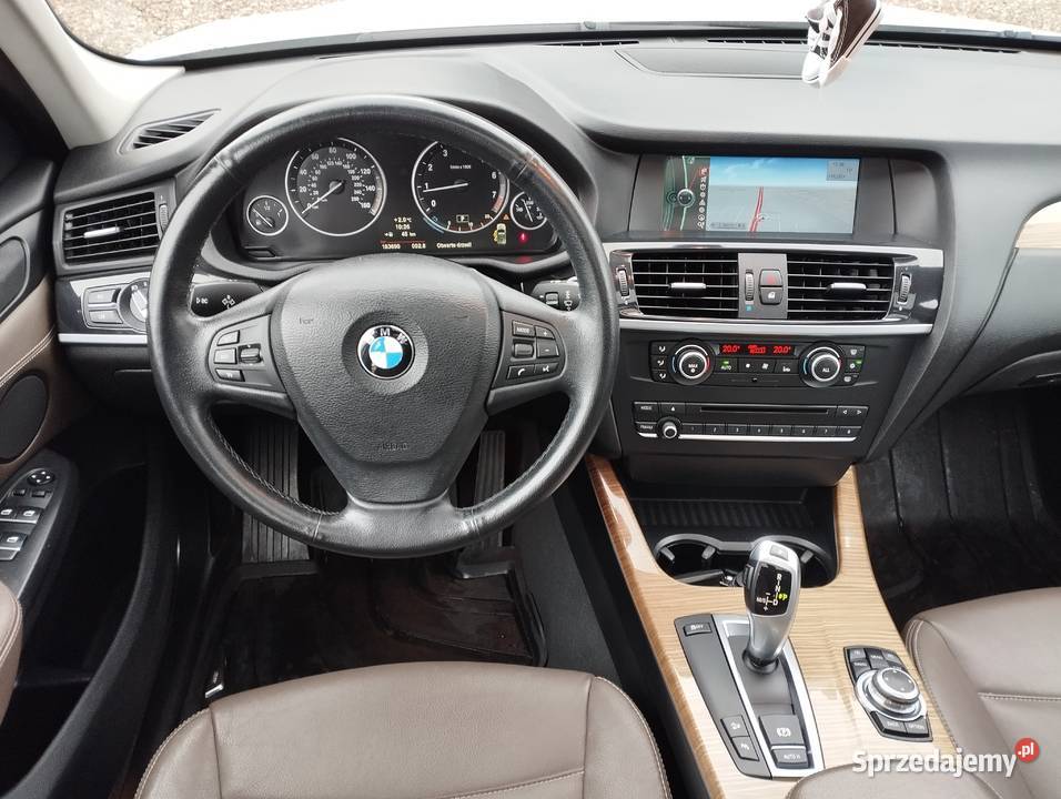 BMW X3 30 GAZ 4X4 KAMERA NAVI PANORAMA komputer pokładowy