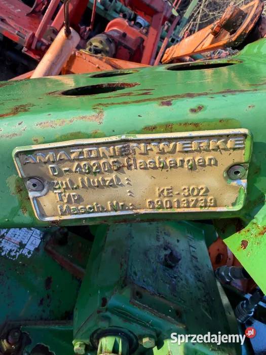 Brona aktywna wirnikowa AMAZONE KE302 Uszkodzona Janów