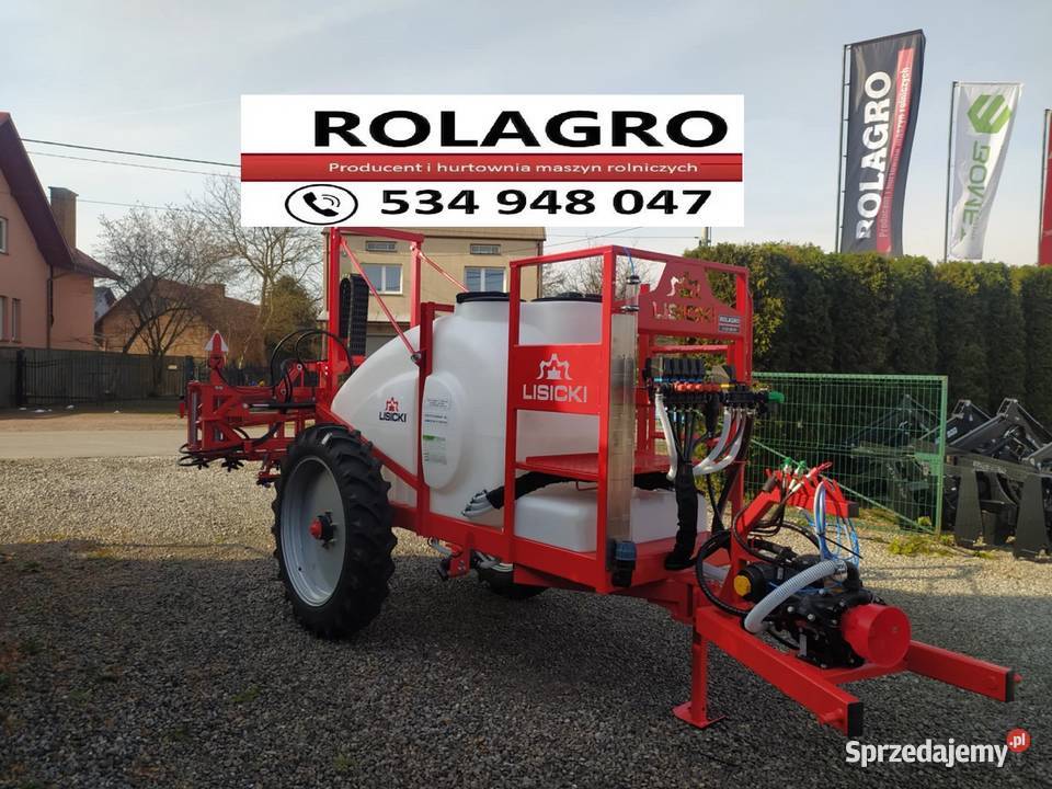 Opryskiwacz ciągany Firmy Lisicki gwarancja Garwolin