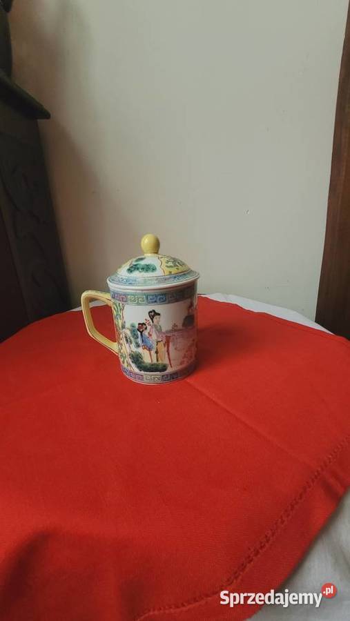 Kubek IMARI do ziółek Porcelana i szkło